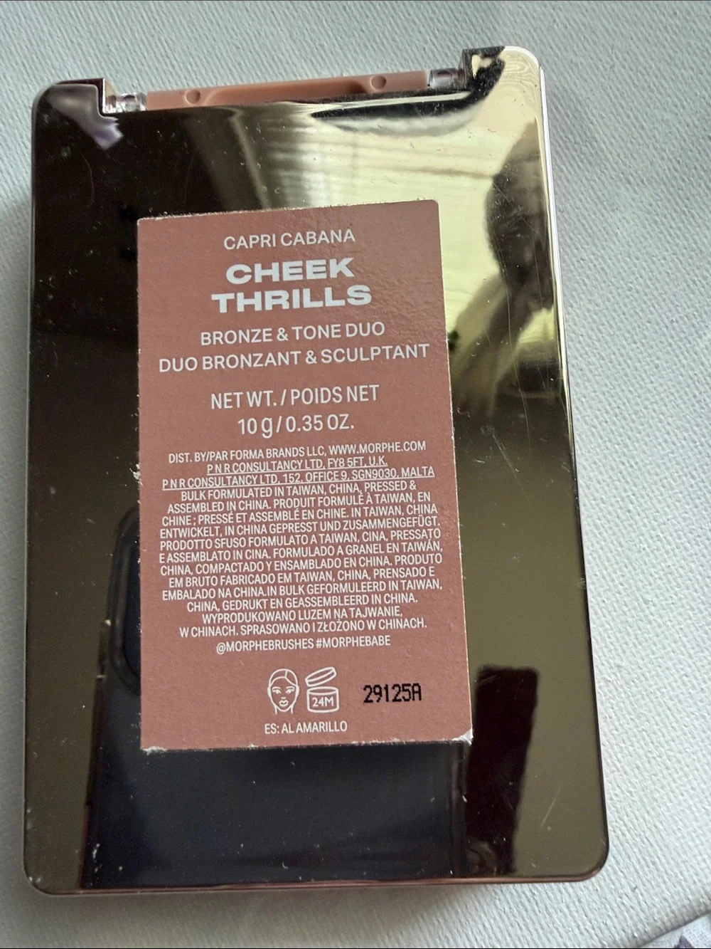 Morphe cheek thrills duo bronzant and scupltant
